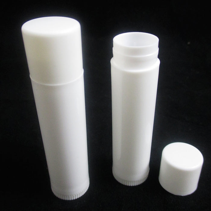 5 Pcs Empty Lipstick Lip Balm Container Tube Case Caps Jars Chapstick BPA Free