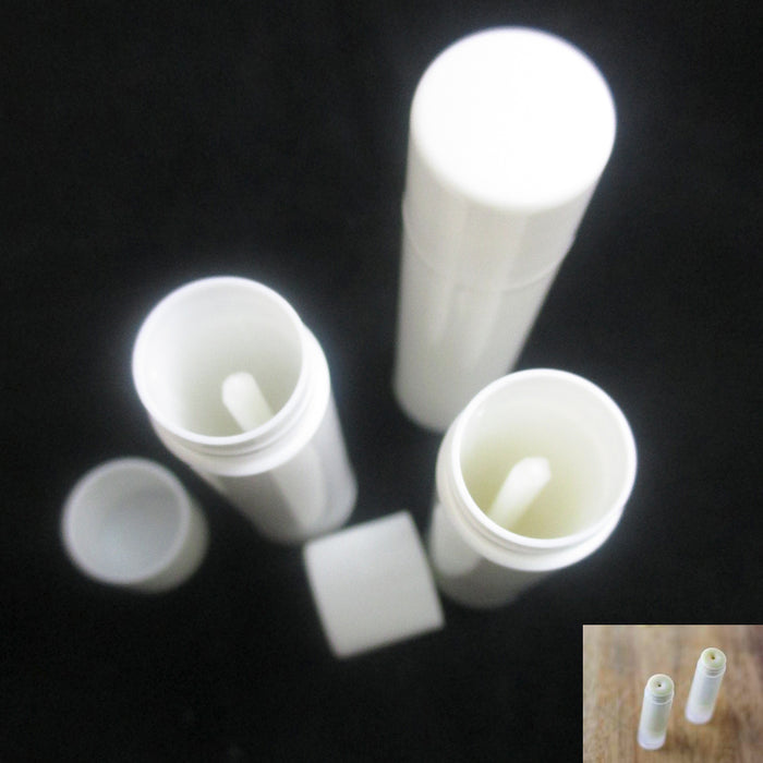100 Pcs Empty Lipstick Lip Balm Container Tube Case Caps Jars Chapstick BPA Free