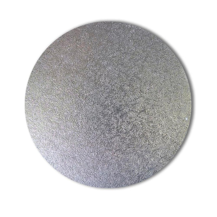 6 Cake Boards Round 12" Trays Silver Decoration Dessert Pastry Display Wedding