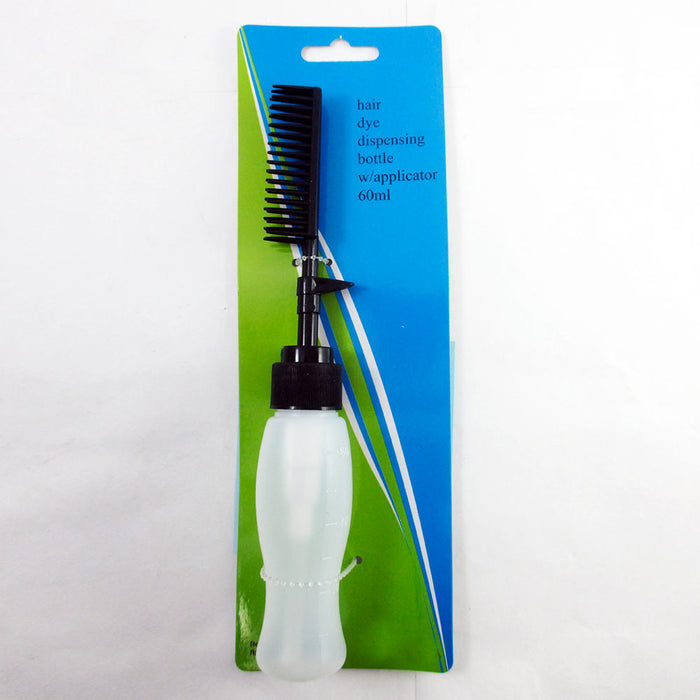 Tinting Application Bottle Hairdressing Hair Dye Comb Brush Coloring Applicator