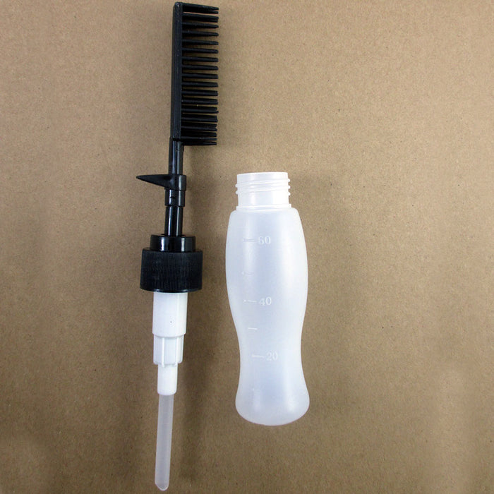 Tinting Application Bottle Hairdressing Hair Dye Comb Brush Coloring Applicator