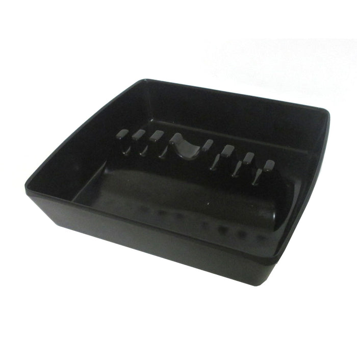 2 Pc Plastic Ashtray Cigarette Cigar Ashes Holder Ash Tray Home Bar Square 5"