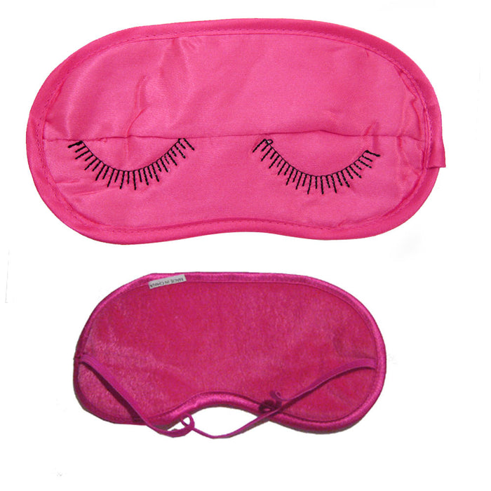 Sleeping Eye Mask Silk Blindfold Shade Travel Aid Rest Sleep Cover Blindfold New