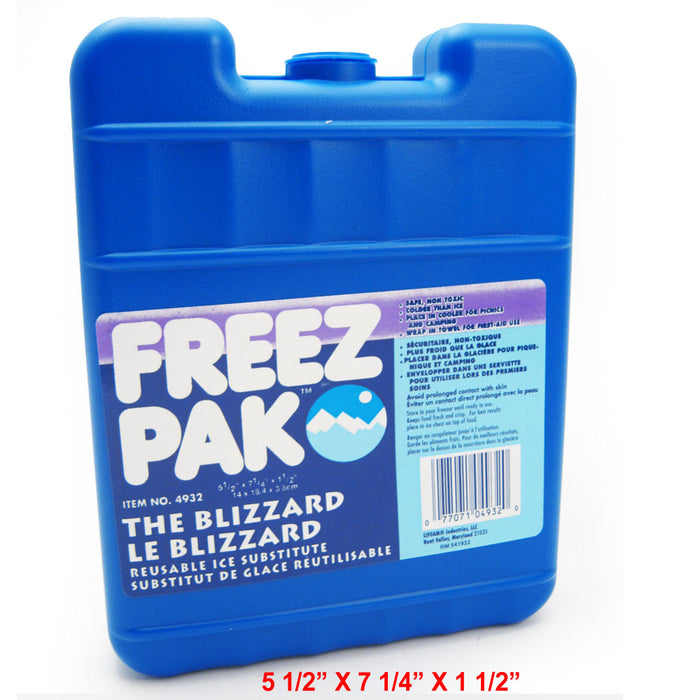 1 Reusable Ice Pack Cold Gel Compress Non Toxic Freeze Therapy Pain Food Camping