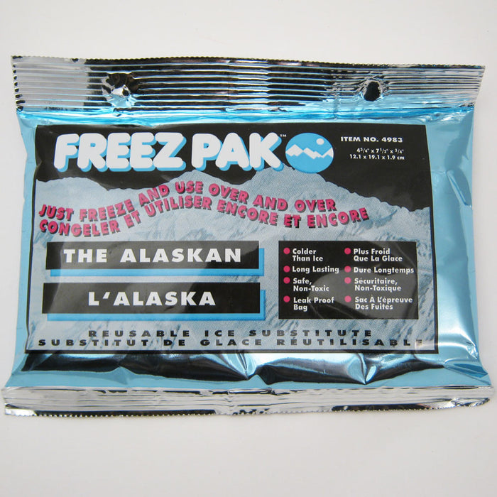 4 Reusable Ice Pack Cold Gel Compress Non Toxic Freeze Therapy Pain Food Camping