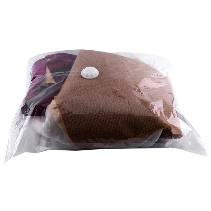 6 Pc Space Saver Saving Storage Bag Vacuum Seal Compression Organizer Travel !