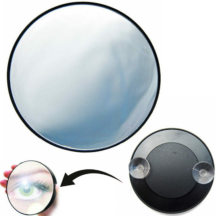 Magnifying Mirror 15X Suction Cup Makeup Compact Cosmetic Face Care Shave Travel