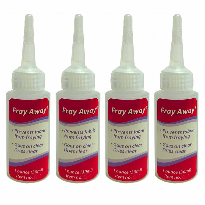 4 Thread Seam Sealer Liquid Sealant Fray Away Fiber Adhesive Sewing Fabric Glue