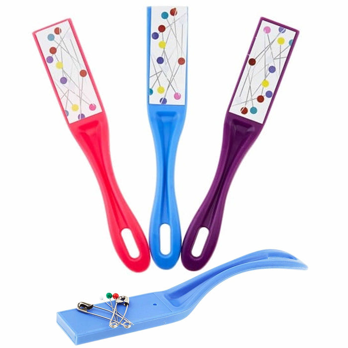 2 Pc Pick Up Metal Magnetic Pin Wand Magnet Tool Collect Sewing Needles Clips