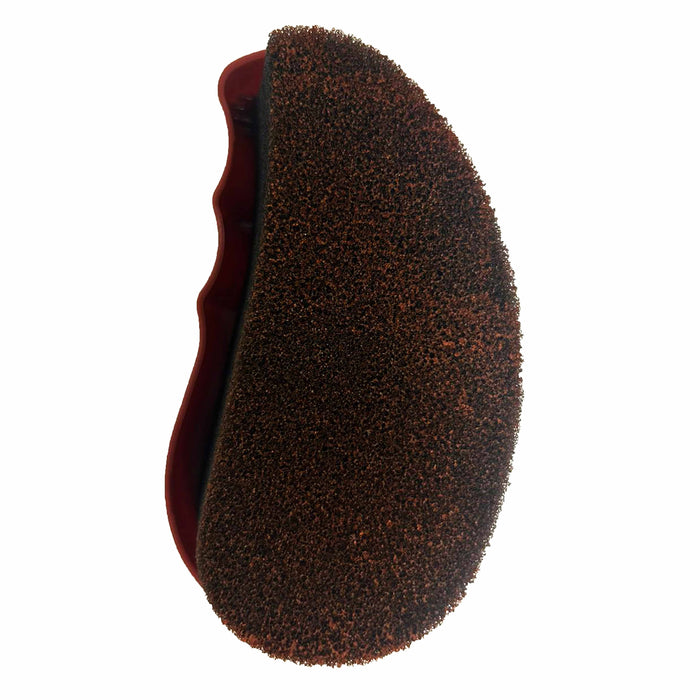 4 Brown Shoe Boot Polish Shine Foam Brush Sponge Instant Color Leather Care Kit