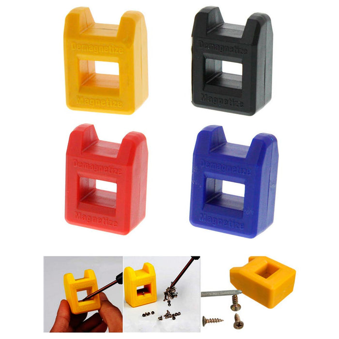 4 Magnetizer Demagnetizer Magnetic Tool Work Screwdriver Tips Bits Pick Up New !
