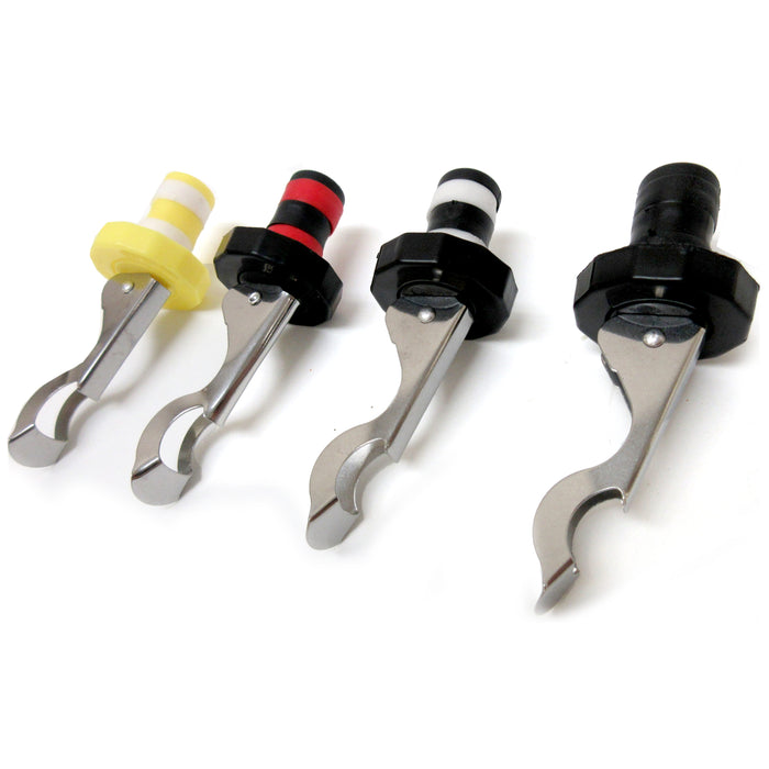 6 PC Silicone Bottle Stopper Manual Bottle Keep Fresh Wine Cork Airtight Seal