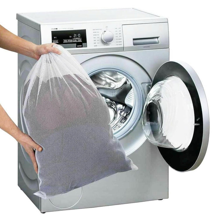 4Pc Mesh Laundry Bags Heavy Duty Drawstring Delicates Underwear Lingiari 60X80cm