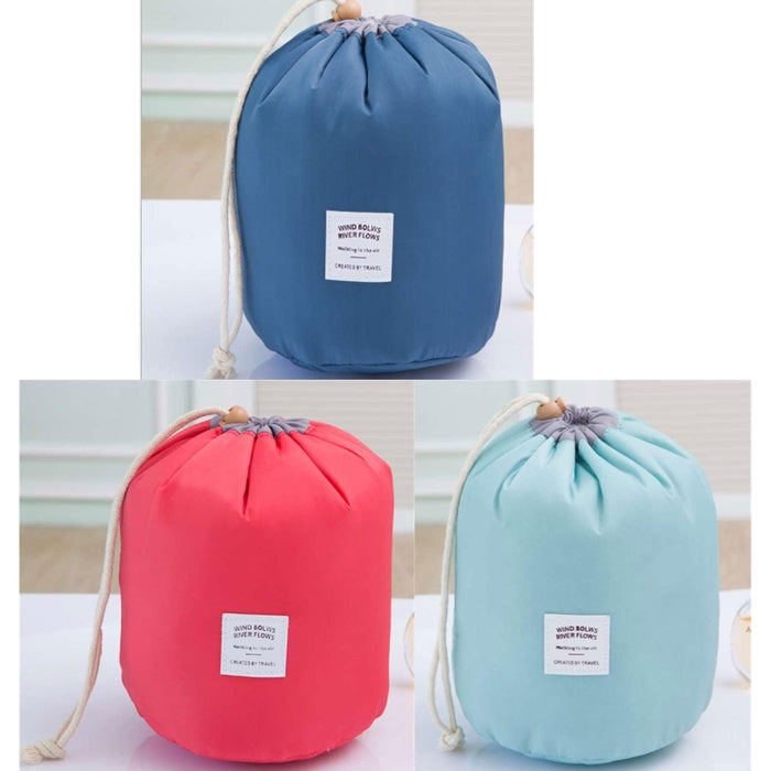 1 Pc Travel Makeup Cosmetic Bag Case Toiletry Beauty Organizer Drawstring Holder