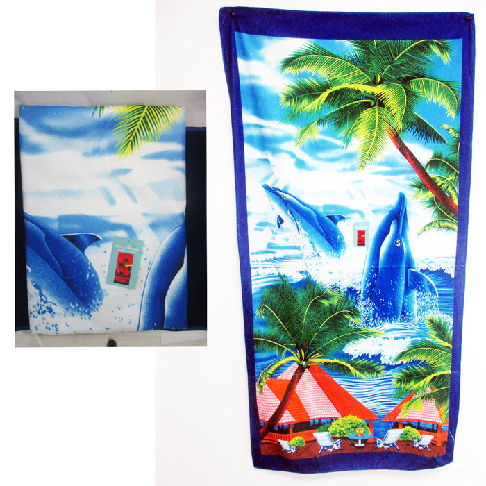 6 Jumbo Beach Pool Bath Towel Swim Absorbent Microfiber Drying Washcloth Shower