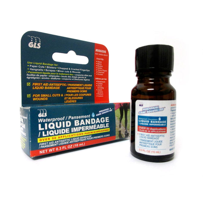 Liquid Bandage 0.3oz Skin Adhesive Hard Cuts Scrapes Wounds Callus Waterproof
