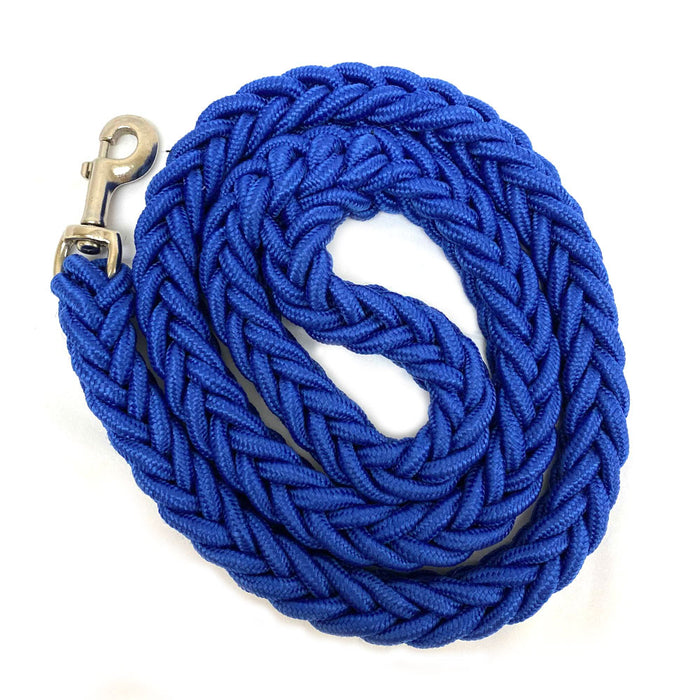 Braided Dog Leash Heavy Duty Nylon Training Walking Thick Rope Medium Large Dogs