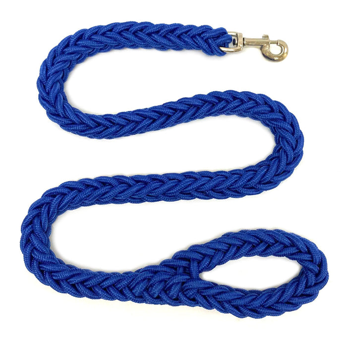2 Pack Braided Dog Leash Comfortable Handle Heavy Duty Rope Large Dogs Training