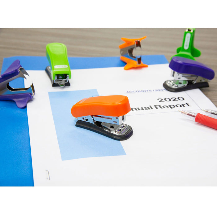 1 Set BAZIC Fancy Stapler Refill Staples Remover Paper Office Desktop Standard