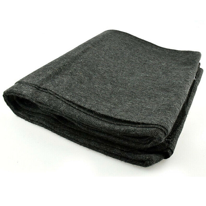 Outdoor Blanket Recycled Cotton Wool Winter Military Camping Survival Large 76"