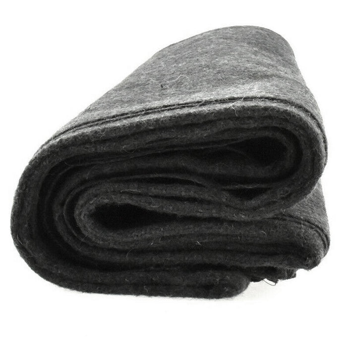 2 Pc Jumbo Military Wool Blanket Army Outdoor Camping Heavy Duty 3.75lb 66"X90"