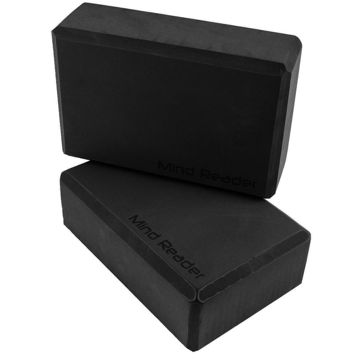2 Pc Yoga Block Set Eva Foam Brick Balance Stretching Support Exercise Prop 9" L