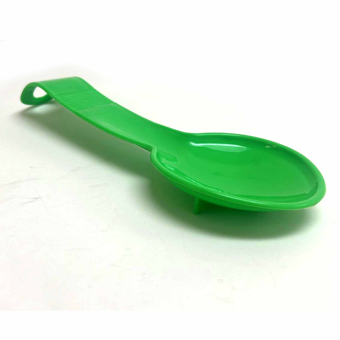 2 Pc Plastic Spoon Rest Spatula Holder Utensil Organizers Rack Stovetop Kitchen