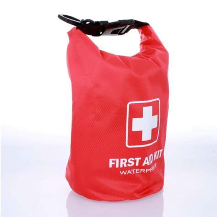 100 Pc First Aid Kit Premium Medical Supplies Emergency Bag Waterproof Dry Sack