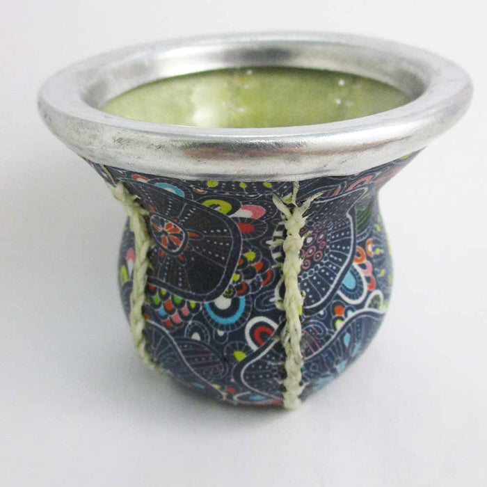 Argentina Mate Gourd Tea Glass Cup Thick Bombilla Straw Diet Drink Kit Set 60992