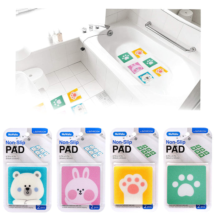 6 Animal Non-Slip Pad Bath Tub Adhesive Sticker Applique Anti Skid Shower Mat