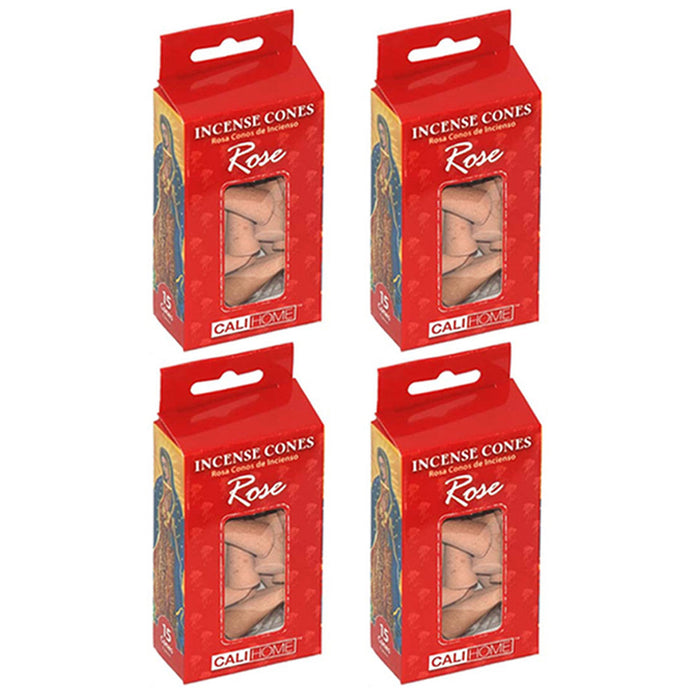 4 Pack Smoke Tower Cones Bullet Backflow Incense Cones Home Fragrances Natural