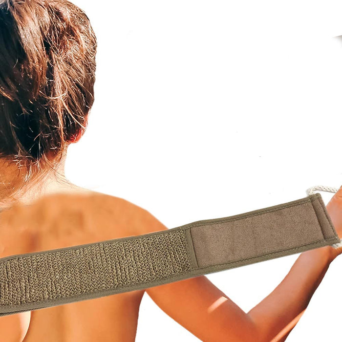 3 Natural Back Scrubber Large Loofah Exfoliating Sponge Pad Body Clean Relax Spa