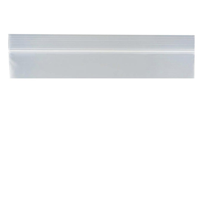 100 Pc Clear Poly Bags 2 Mil 8 x 10 Resealable Seal Lock Reclosable Zip Plastic