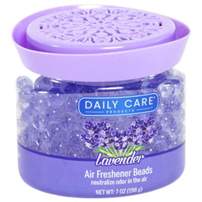 6 Lavender Gel Beads Air Freshener Odor Eliminator Neutralizing Pearls Aroma 7oz
