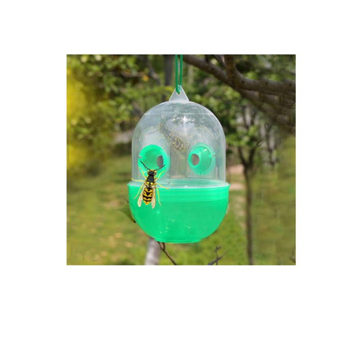 Hanging Wasp Yellowjacket Trap No Poison Chemicals Free Bee Bug Catcher Insects
