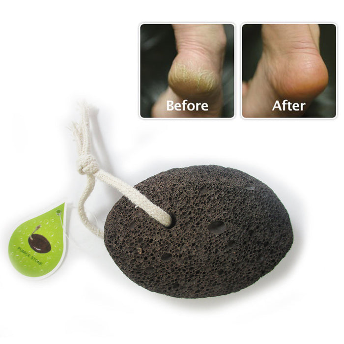 1 Natural Lava Pumice Volcanic Foot Stone Scrubber Dead Skin Callus Remover Care