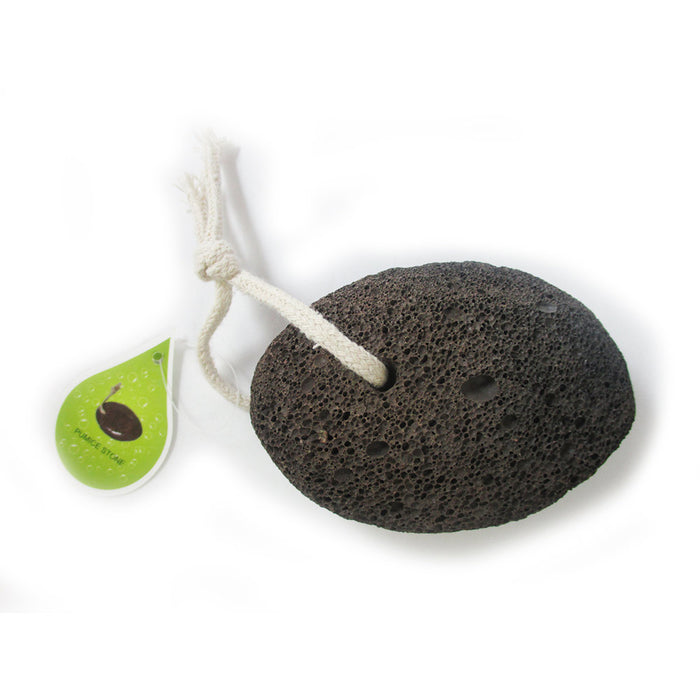 1 Volcanic Lava Pumice Stone Foot Massage Scrub Exfoliate Pedicure Grinding New