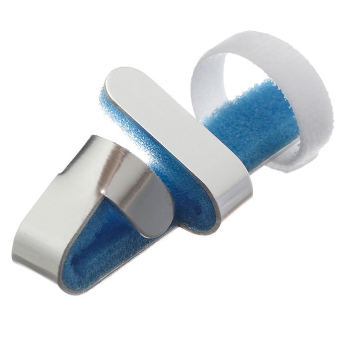 2 Pc Finger Splint Brace Bone Straightener Corrector Support Foam Pain Relief