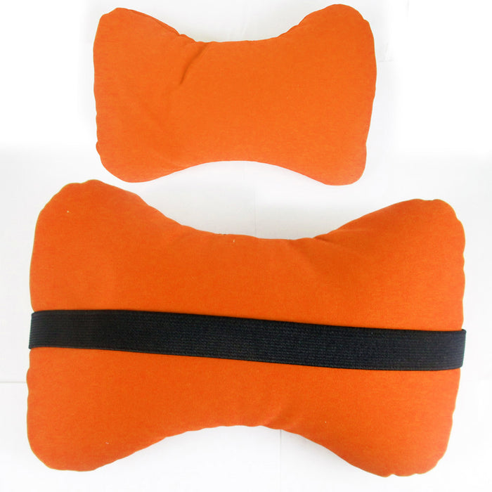 2PC Car Travel Auto Headrest Neck Seat Cushion Support Pillow Rest Sleep Comfort