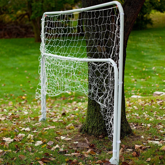 Soccer Goal Mitre Fast Fold Heavy Duty Kick Ball Net Foldable Portable Game New