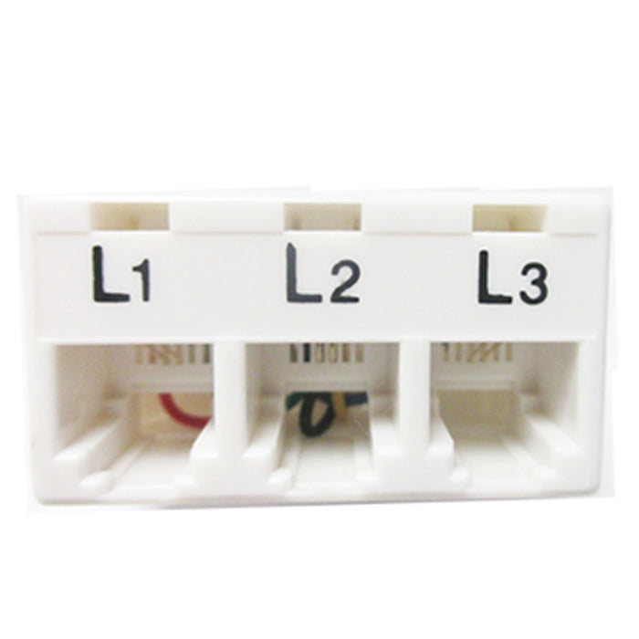 3 Way Phillips Phone Jack Splitter Telephone Line Converter Outlet Triplex Plug