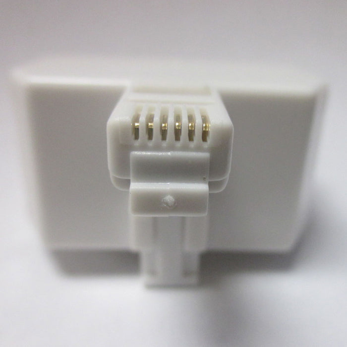 3 Way Phillips Phone Jack Splitter Telephone Line Converter Outlet Triplex Plug
