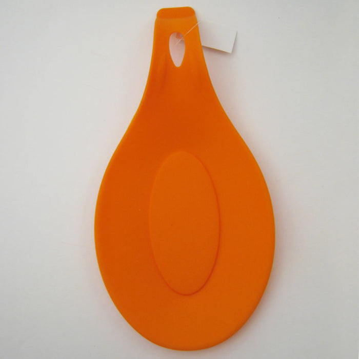 Silicone Spoon Rest Heat Resistant Kitchen Utensil Spatula Holder Cooking Tool !
