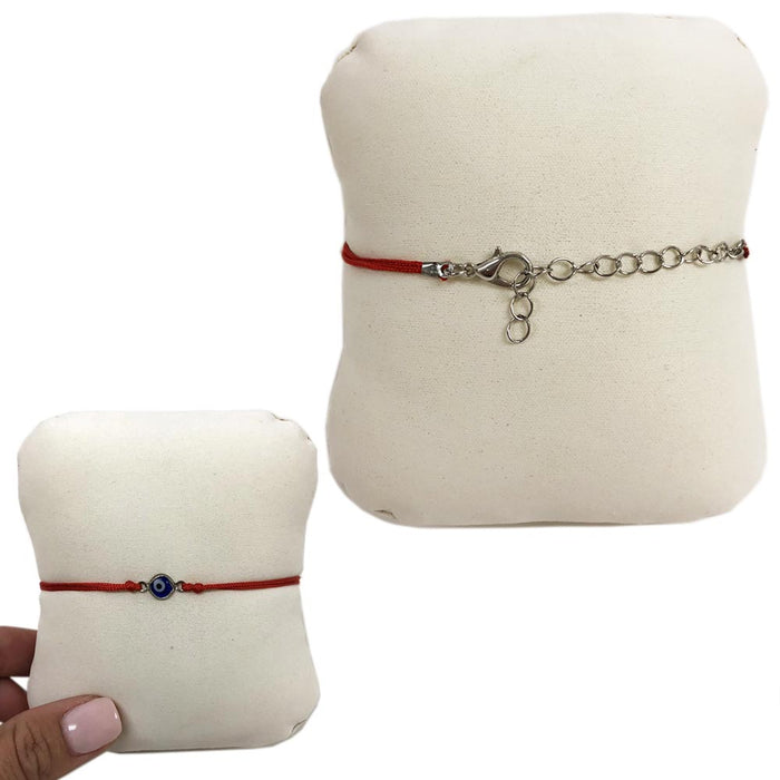 5 Pc Lot Evil Eye Red String Kabbalah Bracelet Good Luck Charm Protection Hamsa