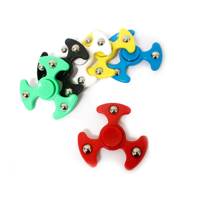 6 Pc Lot Fidget Spinner UFO Space Metal Ball EDC Hand Finger Spinner Focus ADHD