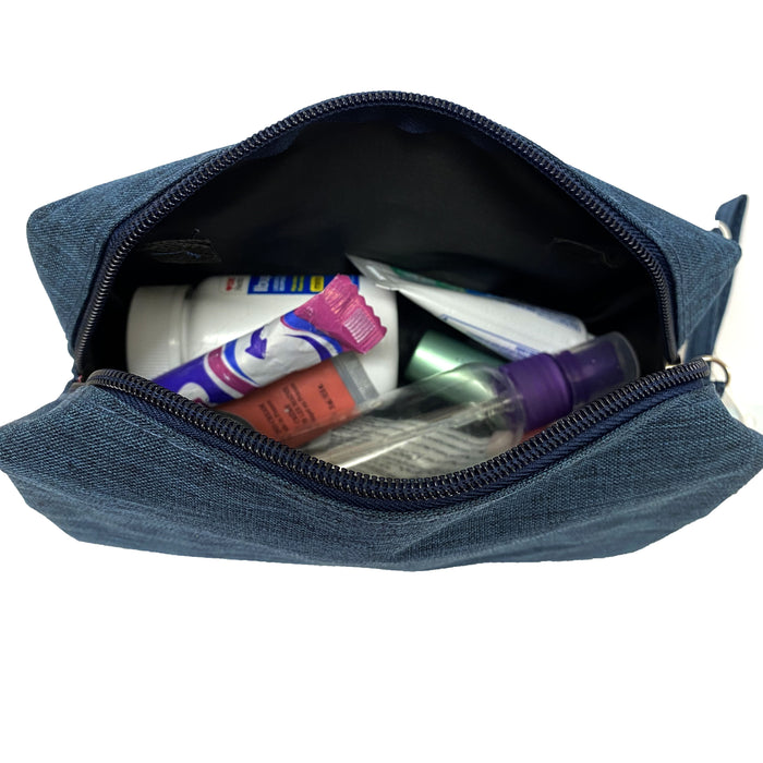 1 Pc Beauty Bag Zippered Pouch Cosmetic Make Up Toiletry Travel Organizer Case