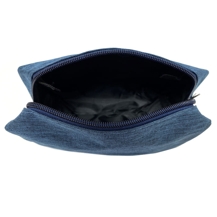 2 Pc Travel Make Up Toiletry Bag Zippered Pouch Cosmetic Organizer Case Purse