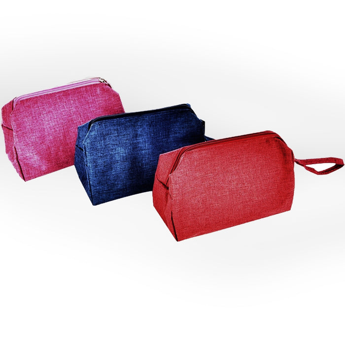 1 Pc Beauty Bag Zippered Pouch Cosmetic Make Up Toiletry Travel Organizer Case