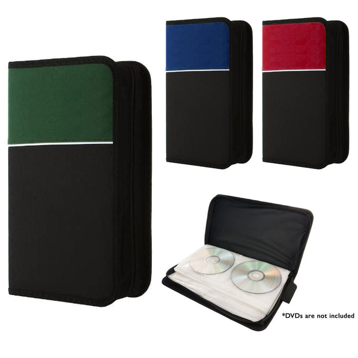 1pc Disc Holder 96 Slot Capacity DVD CD Case Folder Storage Media Book Organizer