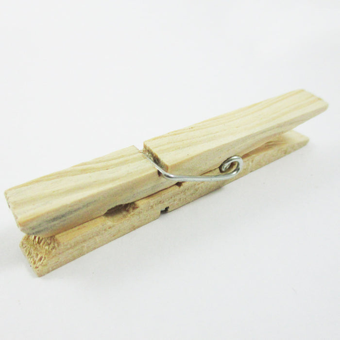Lot Of 150 Wood Clothes Pins Laundry Wooden 2 3/4" Inch Clothespins Crafts Toys
